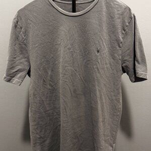 AllSaints Tonic Crew Neck Slim Ramskull T-Shirt